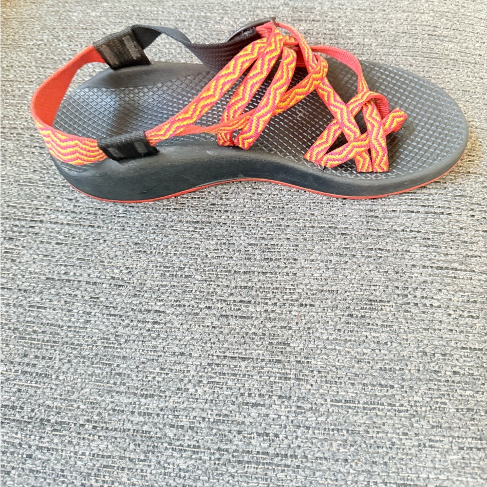 Chaco Red and Orange Women's Sandals - Picture 6 of 8